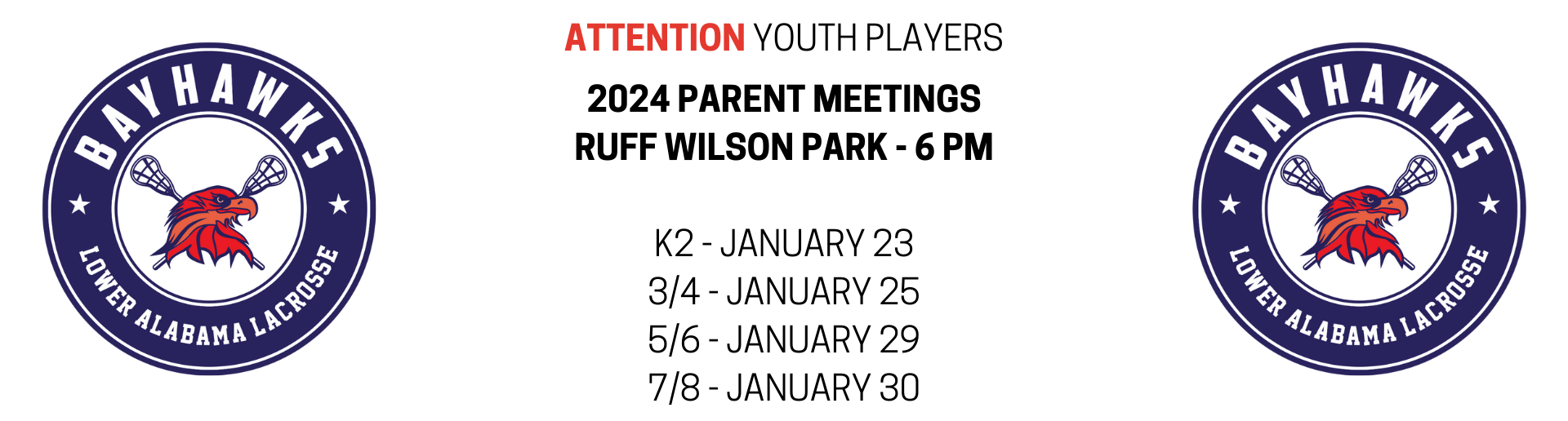 YOUTH PARENT MEETINGS