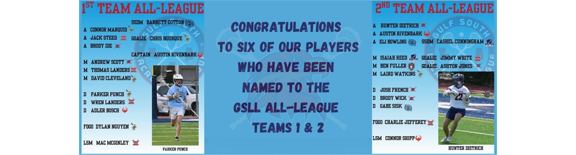 2025 GSLL All-League Teams