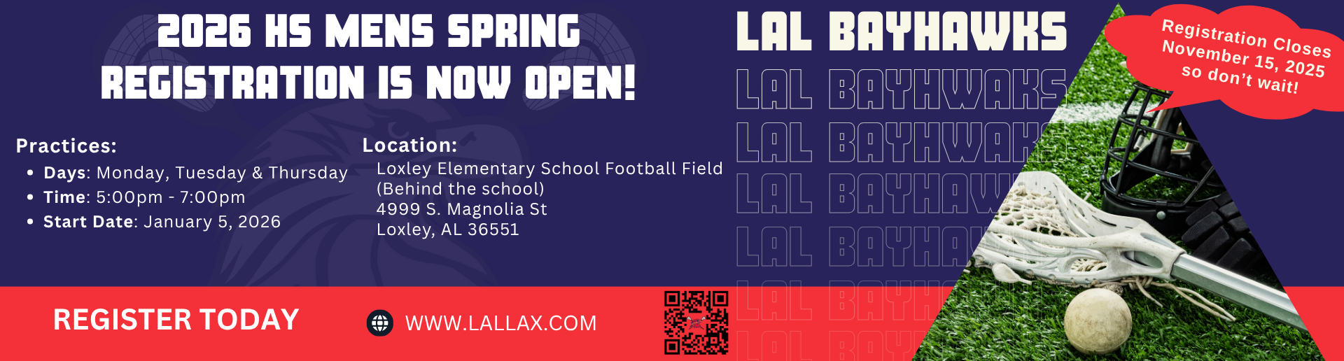 HS Men Spring Registration